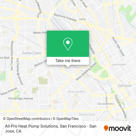 All-Pro Heat Pump Solutions map