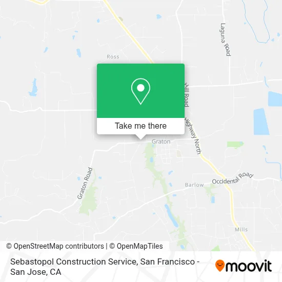 Sebastopol Construction Service map