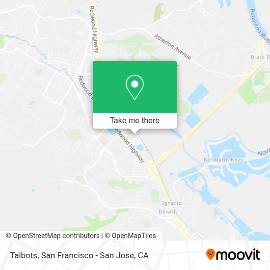 Talbots map