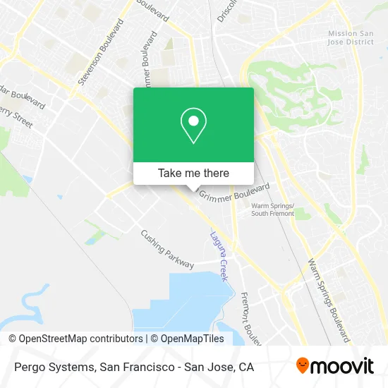 Pergo Systems map