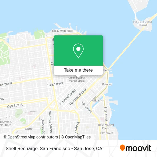 Shell Recharge map