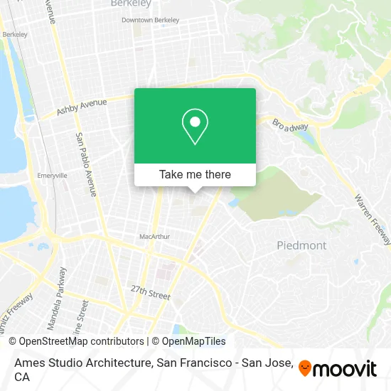 Ames Studio Architecture map