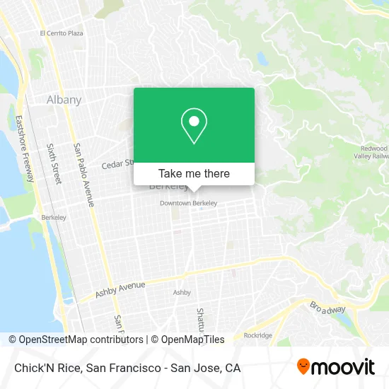 Chick'N Rice map