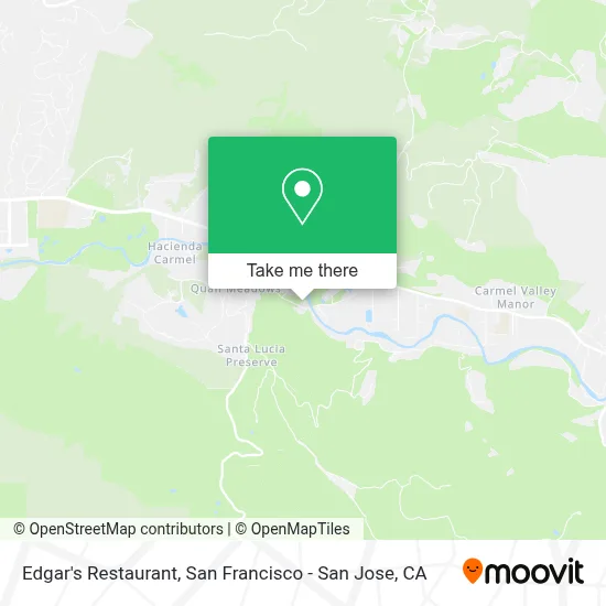 Edgar's Restaurant map