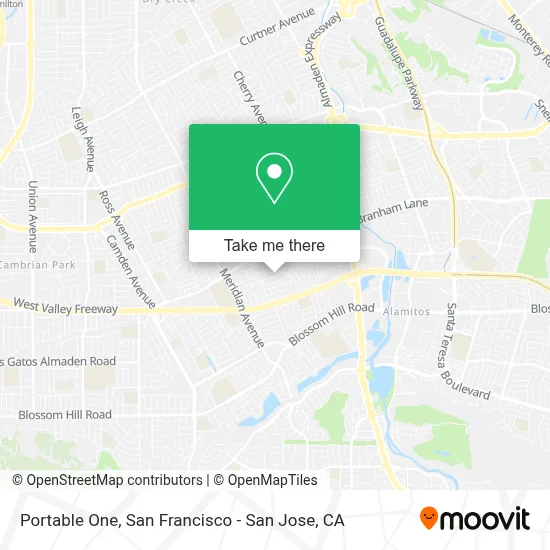 Portable One map