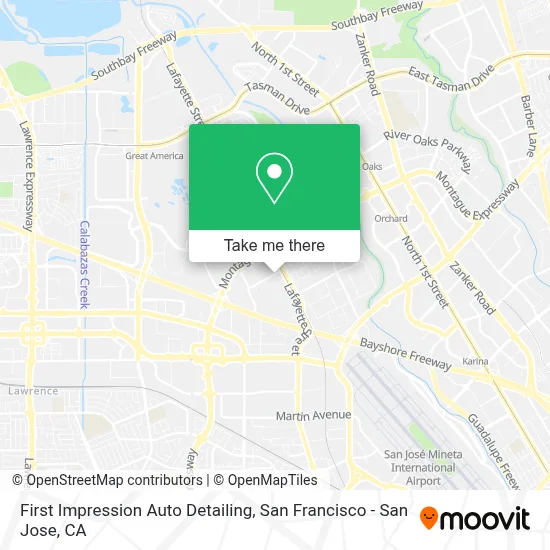 First Impression Auto Detailing map