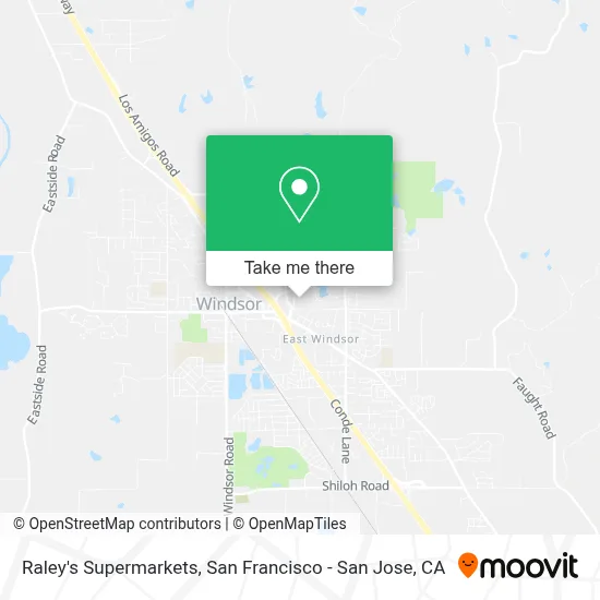 Raley's Supermarkets map