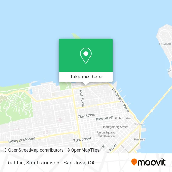 Red Fin map