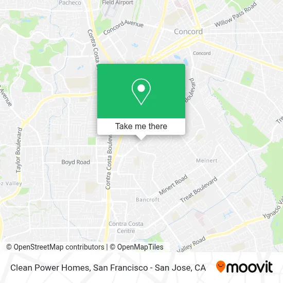Clean Power Homes map
