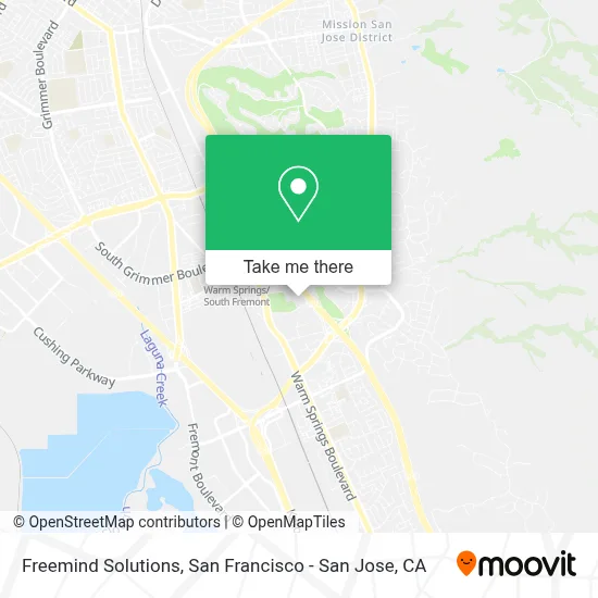 Freemind Solutions map