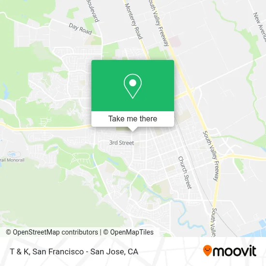 T & K map