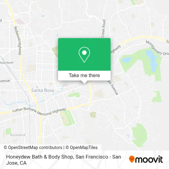 Honeydew Bath & Body Shop map