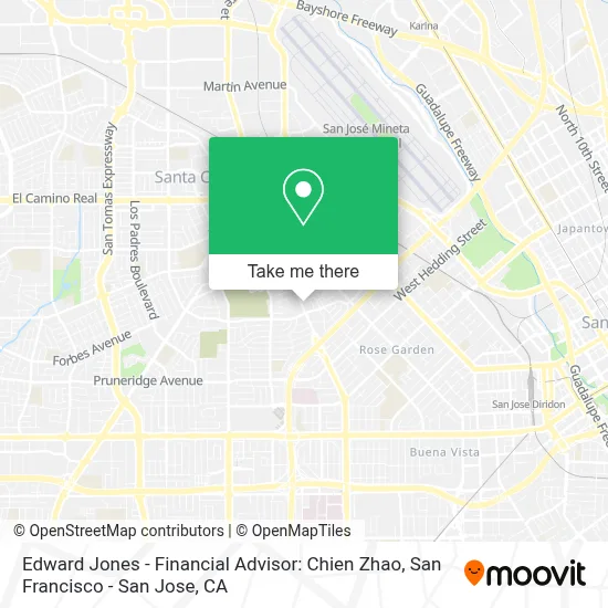 Edward Jones - Financial Advisor: Chien Zhao map