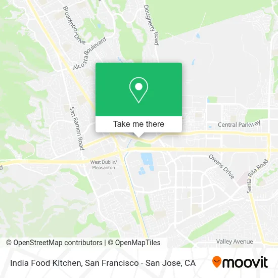 India Food Kitchen map