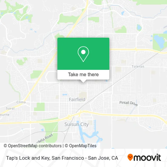 Tap's Lock and Key map