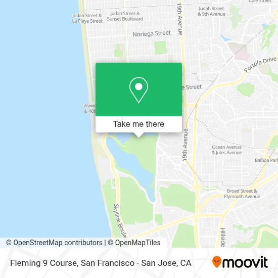 Fleming 9 Course map