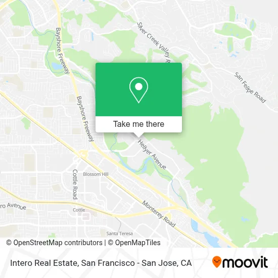 Intero Real Estate map