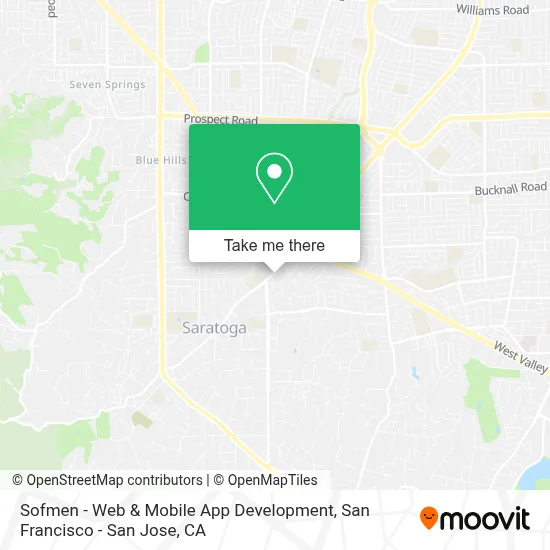 Sofmen - Web & Mobile App Development map