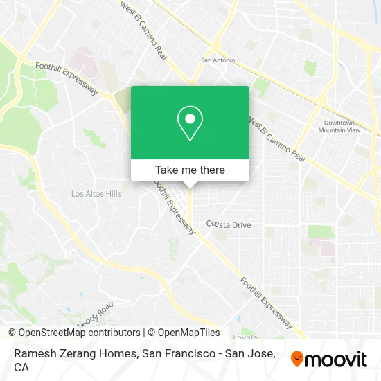 Ramesh Zerang Homes map