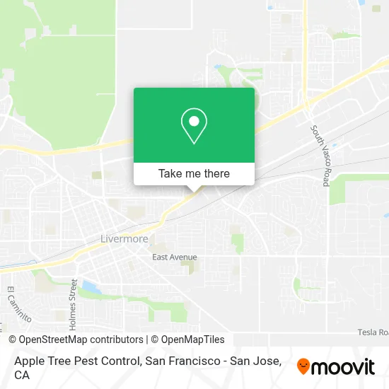 Apple Tree Pest Control map