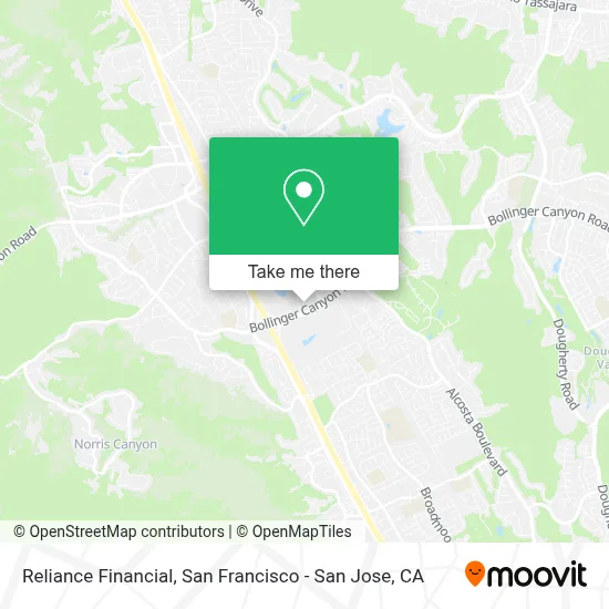 Reliance Financial map