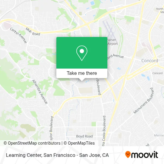 Learning Center map