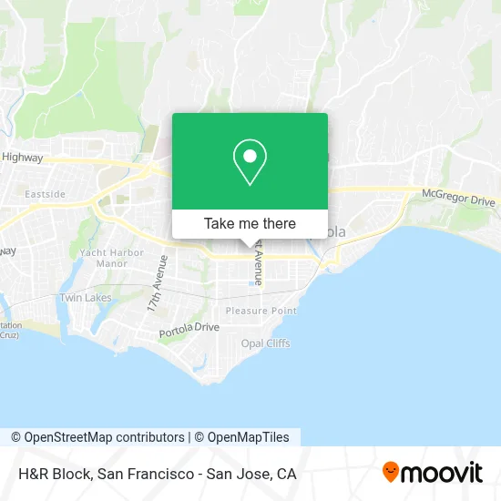 H&R Block map