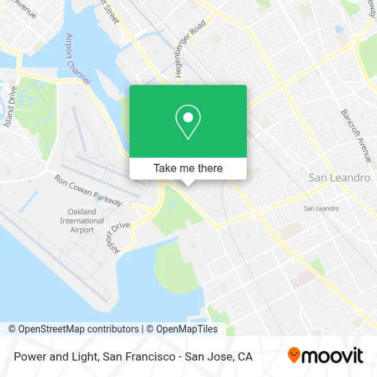 Power and Light map