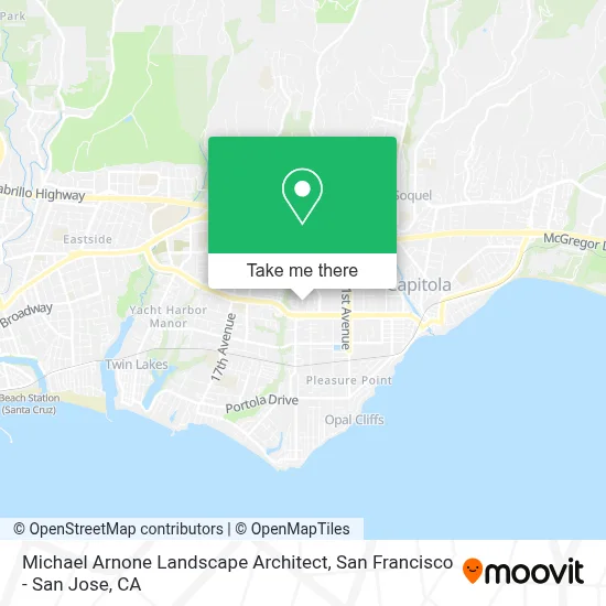 Michael Arnone Landscape Architect map