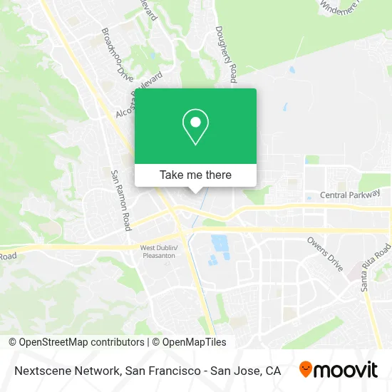 Nextscene Network map