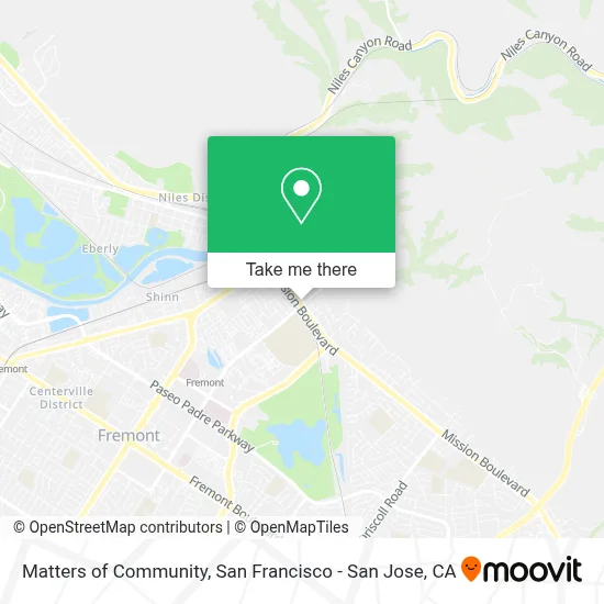 Matters of Community map