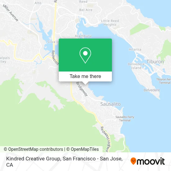 Kindred Creative Group map