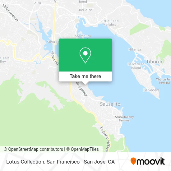 Lotus Collection map