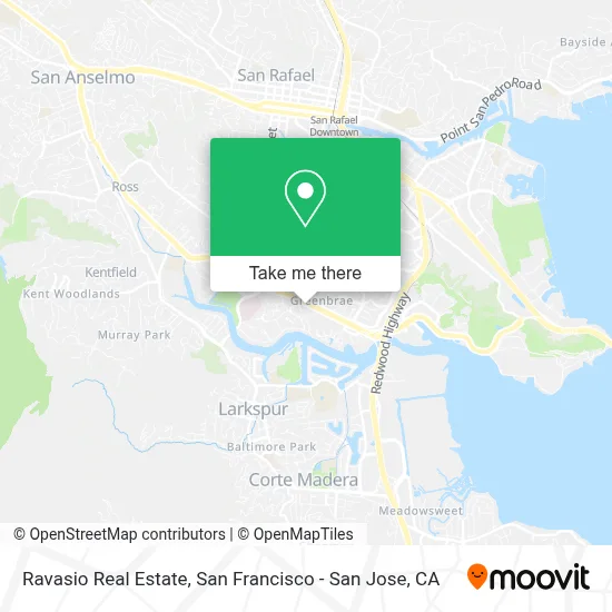Ravasio Real Estate map
