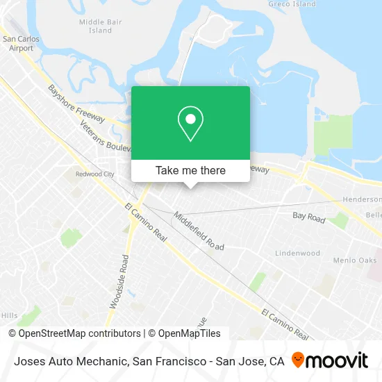 Joses Auto Mechanic map