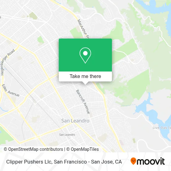 Clipper Pushers Llc map