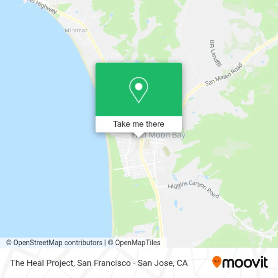 The Heal Project map