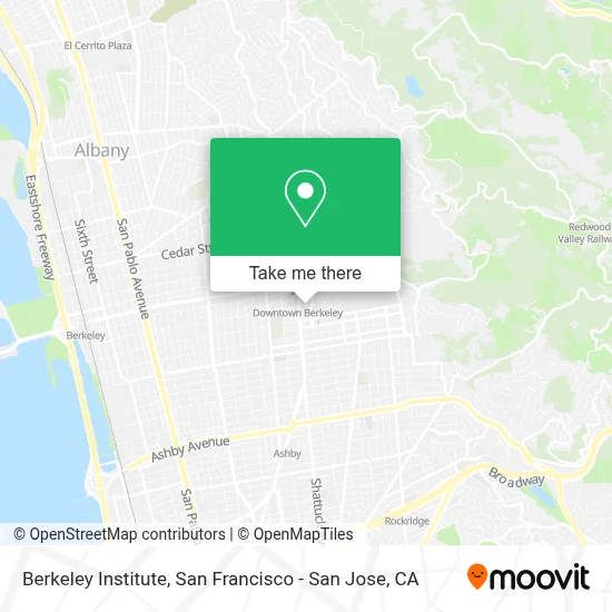 Berkeley Institute map