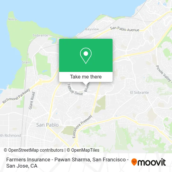 Farmers Insurance - Pawan Sharma map