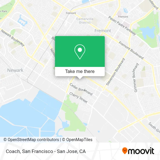 Coach map