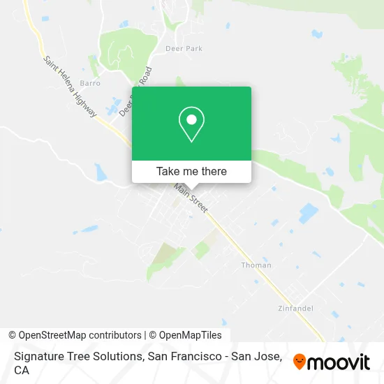 Signature Tree Solutions map