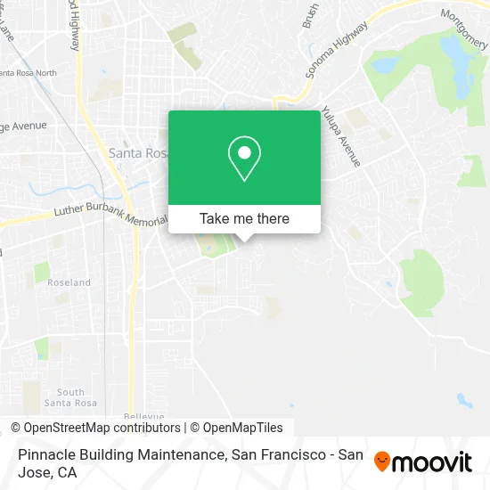 Pinnacle Building Maintenance map