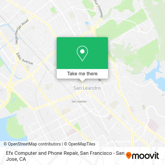 Efx Computer and Phone Repair map
