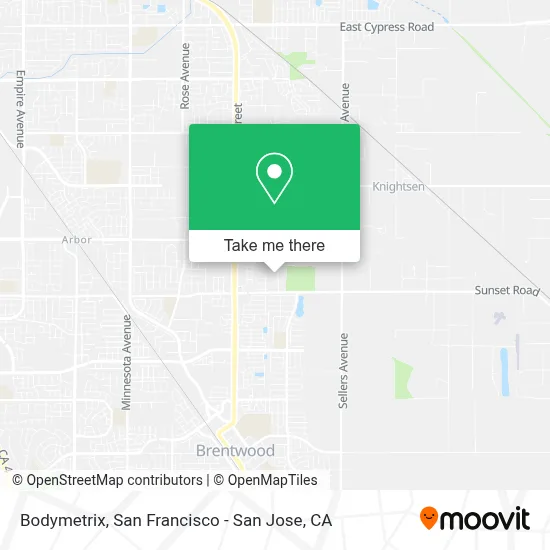 Bodymetrix map
