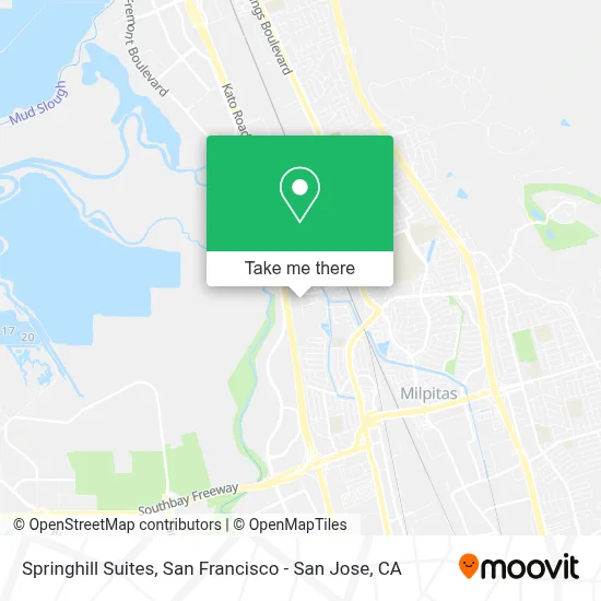 Springhill Suites map