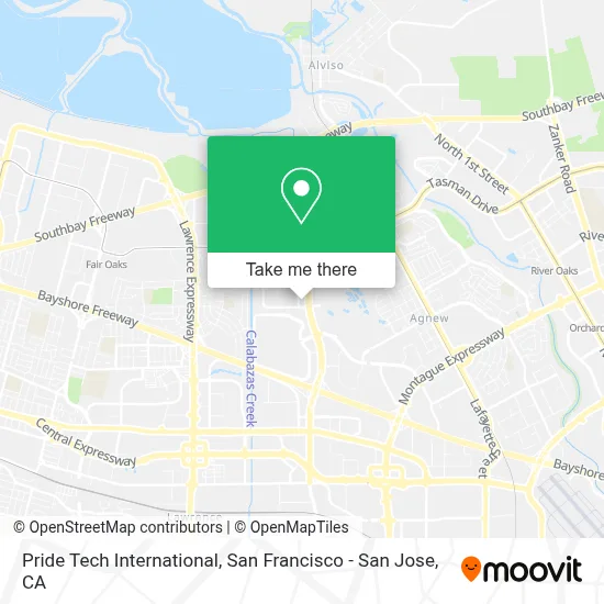 Pride Tech International map