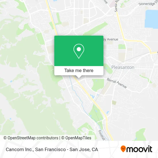 Cancom Inc. map