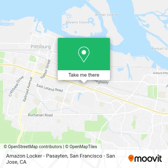 Amazon Locker - Pasayten map