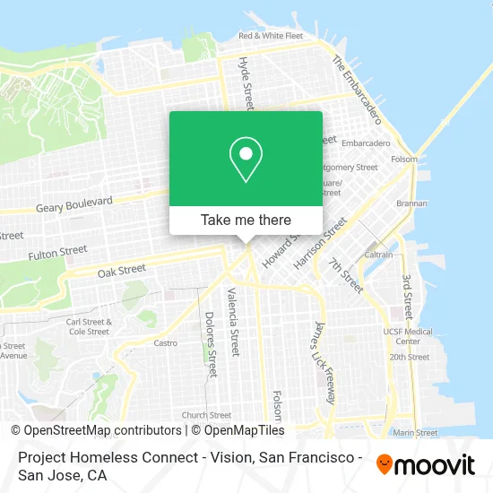 Project Homeless Connect - Vision map