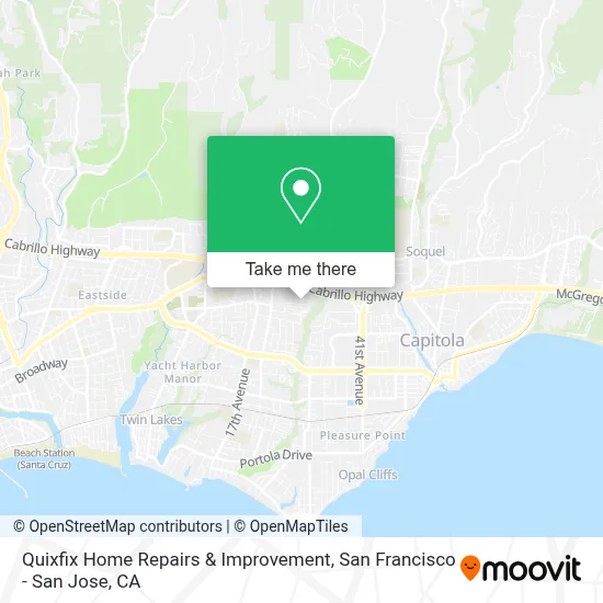 Quixfix Home Repairs & Improvement map
